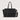 Daytripper Large Vegan Leather Tote Bag Black Silver Sans Beast