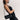 Gemini Apple Leather Handbag Black Sans Beast