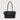 Long Lunch Day Bag Vegan Leather Handbag Noir Black Sans Beast