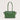 Long Lunch Day Bag Vegan Leather Handbag Olive Green Sans Beast