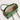 Long Lunch Day Bag Vegan Leather Handbag Olive Green Sans Beast