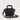 Long Lunch Mini Bag Vegan Leather Crossbody Noir Black Sans Beast
