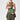 Long Lunch Mini Bag Vegan Leather Crossbody Olive Green Sans Beast
