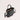 Petite Universo Vegan Leather Bucket Bag Black Sans Beast