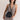 Reader Satchel Vegan Crossbody Bag Black + Gold Sans Beast