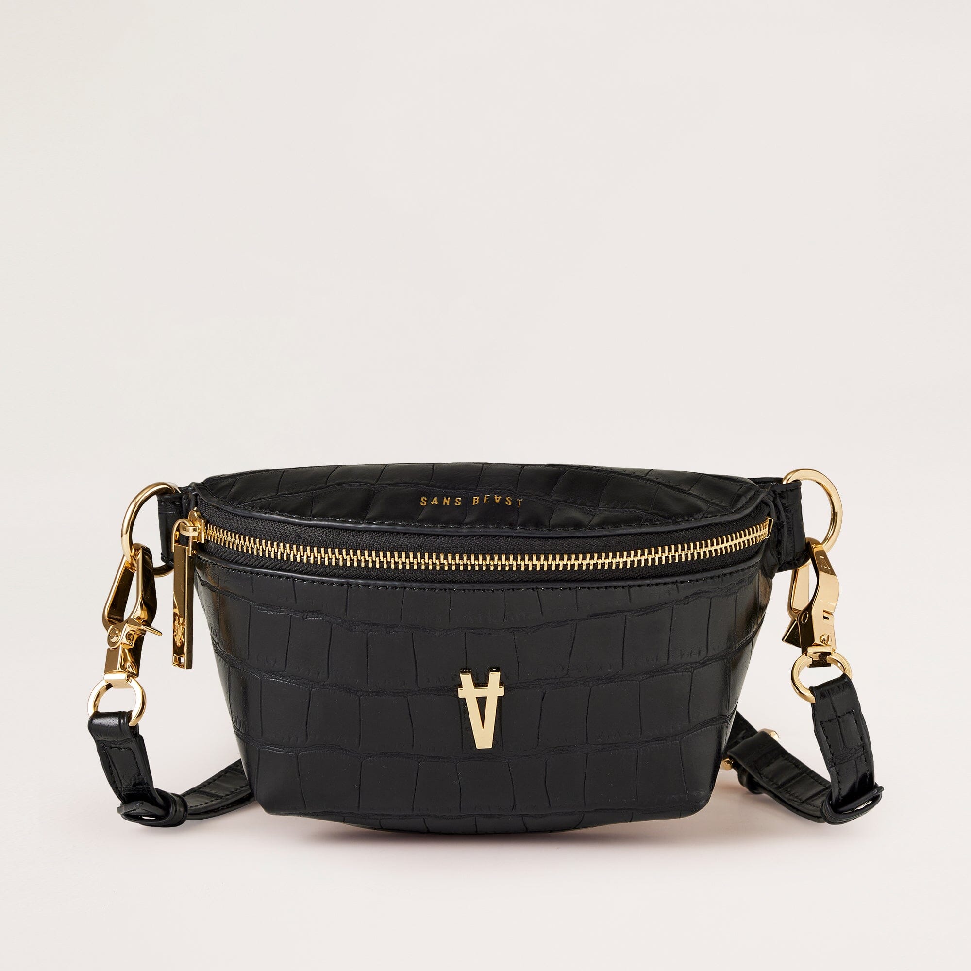 Tiny Spark Vegan Crossbody Bag Black Sans Beast