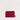 Wheels Up Vegan Leather Card Wallet Red Sans Beast