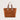 Xtra Overflow Canvas Tote Bag Brown