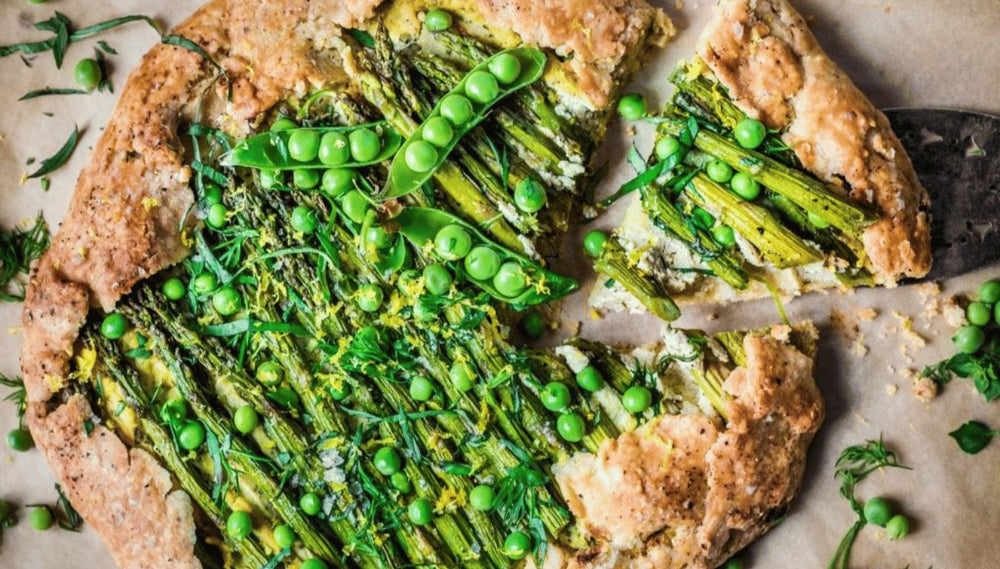 Savoury Galette with Vegan Ricotta from Rainbow Plant Life