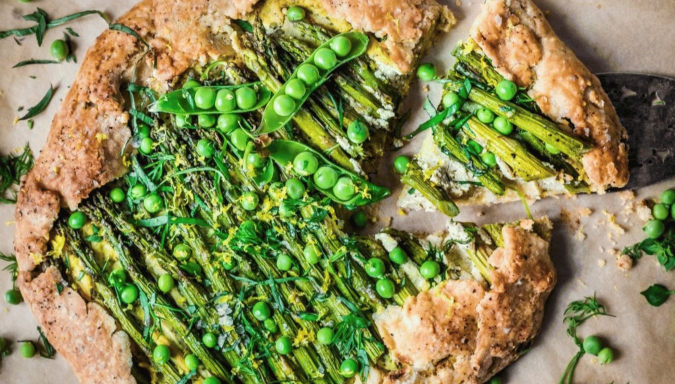 Savoury Galette with Vegan Ricotta from Rainbow Plant Life