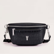 Bright Spark Crossbody - Noir + Silver