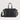 Daytripper Large Vegan Leather Tote Bag Black Silver Sans Beast