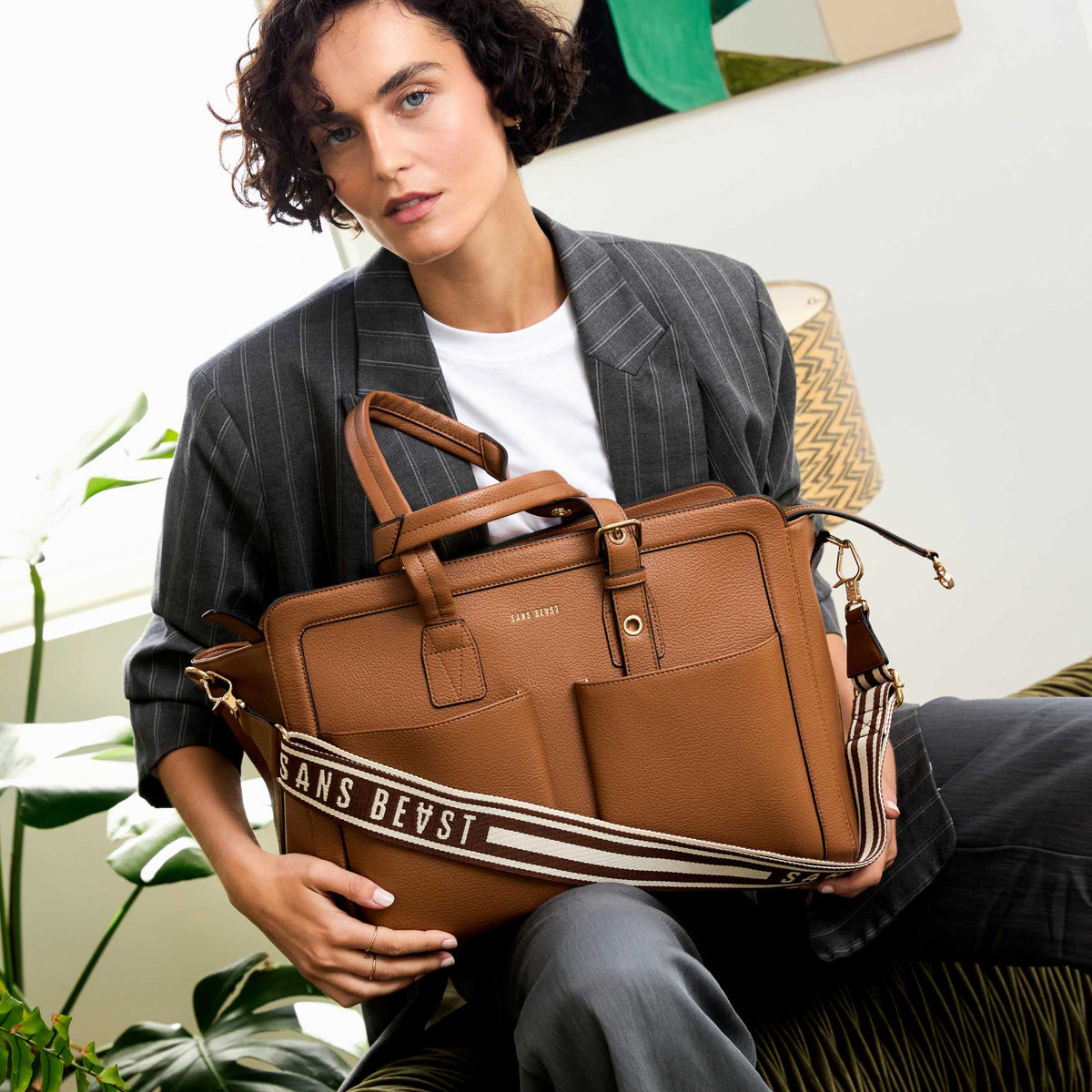 The Daytripper Vegan Leather Tote Bag I Sans Beast