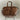 Sans Beast Daytripper Vegan Leather Tote Bag Cinnamon Brown