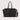 Sans Beast Daytripper Vegan Leather Tote Bag Black + Gunmetal