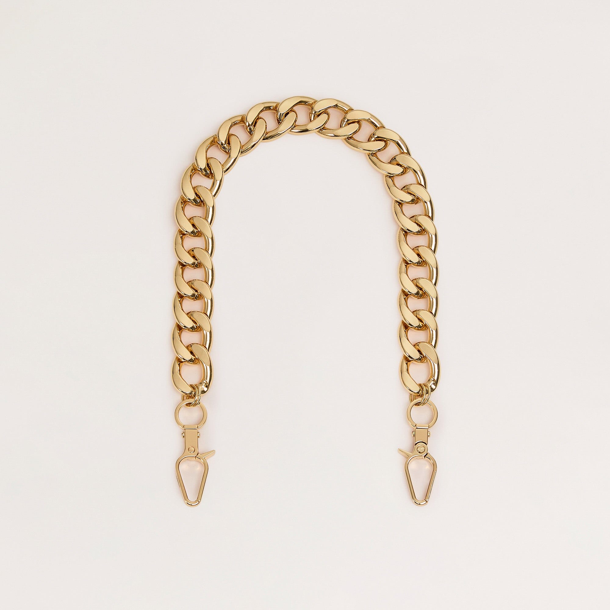 Elemental Chain Bag Strap Gold front view