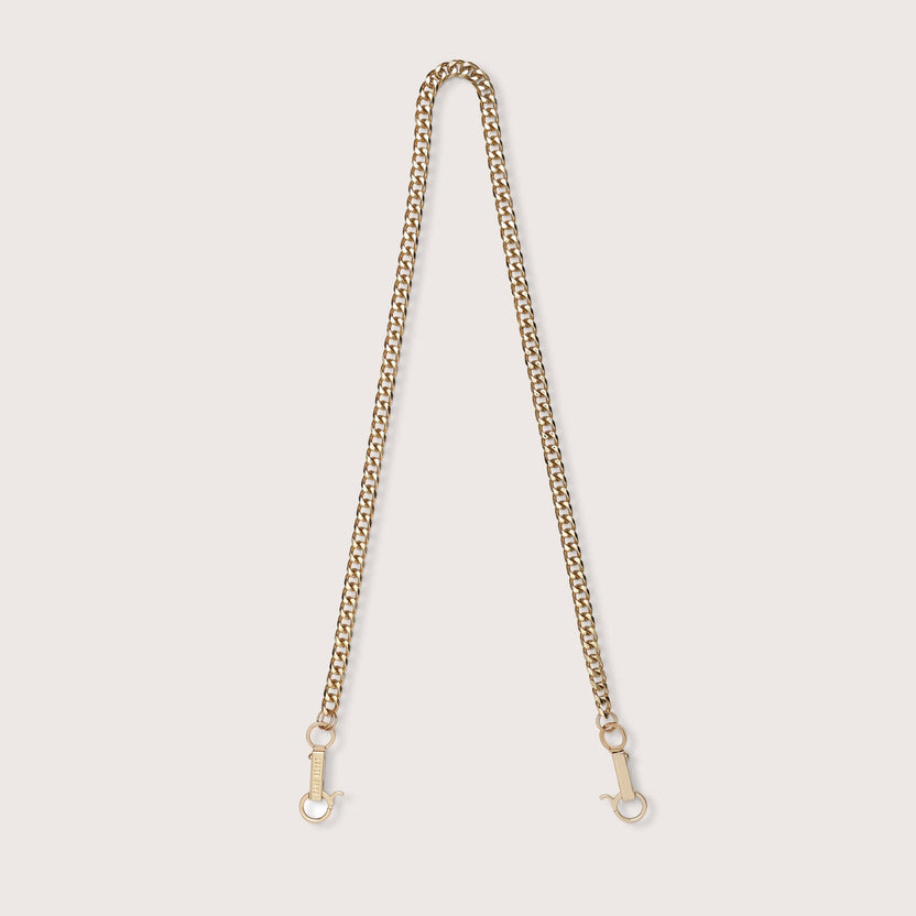 Illuminated Chain Bag Strap Gold Sans Beast