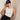 Just Beauty Organic Cotton Peaked Cap Black 