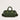 Puffball Recycled PET Barrel Puffer Bag Green rear view