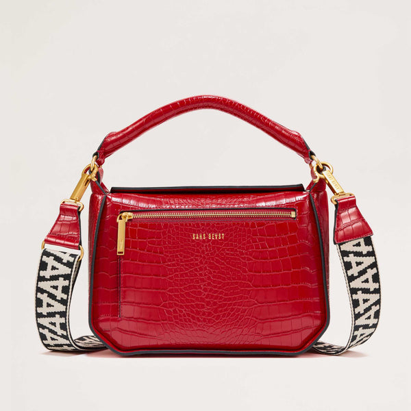 Sanctuary Vegan Leather Handbag Red Sans Beast