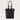 Universo Vegan Leather Tote Bag Black Silver Sans Beast