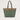 Zippy Overflow Canvas Tote Bag Olive Green Sans Beast