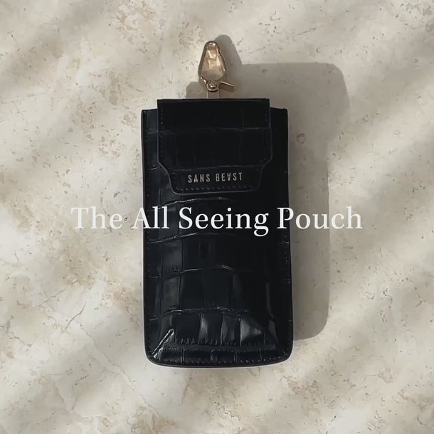 Video of the Sans Beast All Seeing Vegan Leather Glasses Case