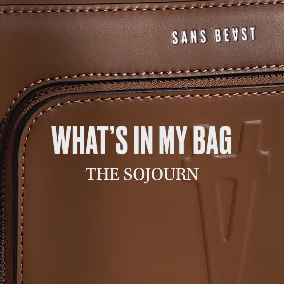 A video of the cinnamon sojourn being packed with items including a wallet and phone