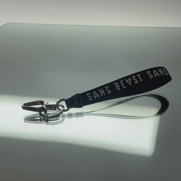 Video of the Sans Beast Barricade Wristlet strap